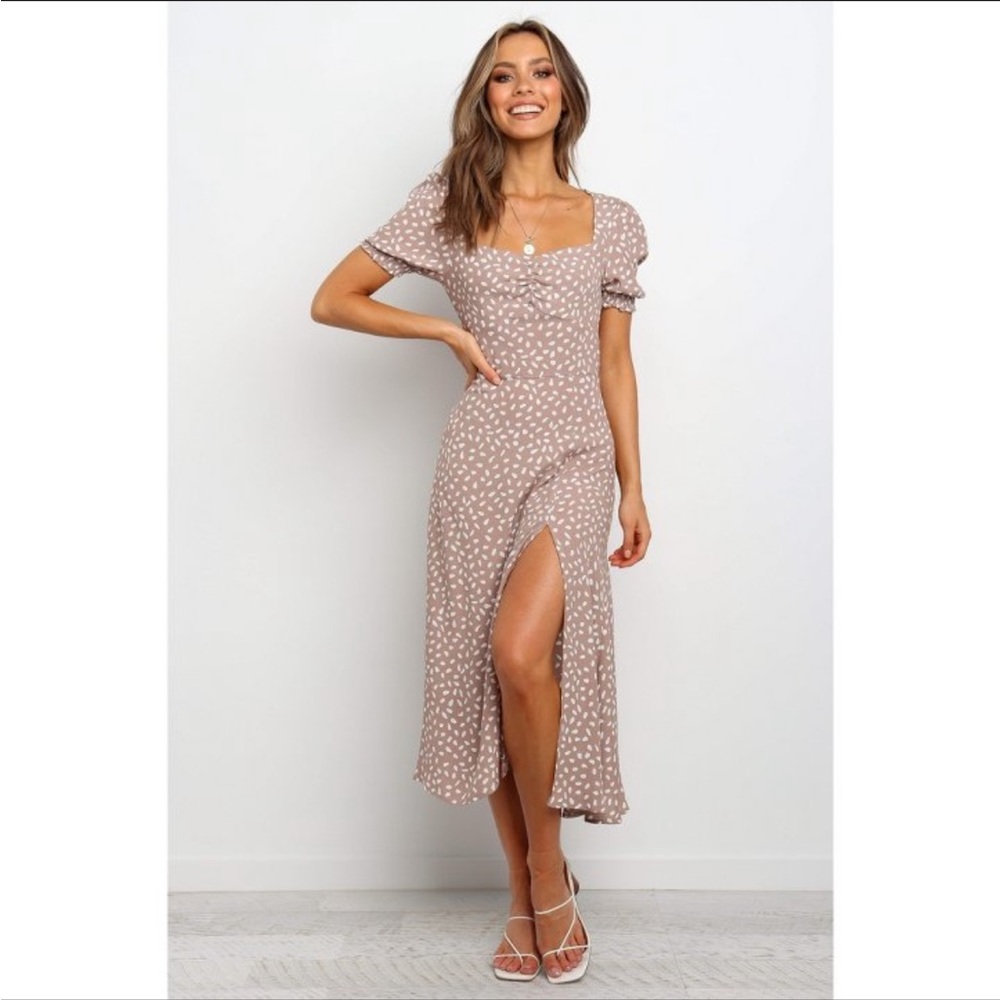 Petal and Pup Women’s Franklin Dress-Mocha